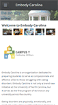 Mobile Screenshot of embodycarolina.com